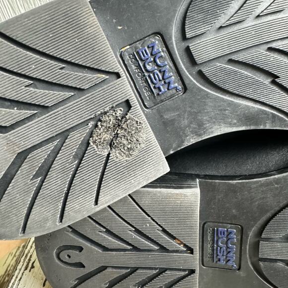 Nunn Bush Men's MARCELL Black leather Bicycle Toe Oxford Shoes 83364-01 Size 10M - Picture 6 of 11